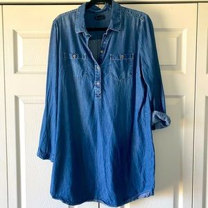 Lucky Brand jean dress, size L